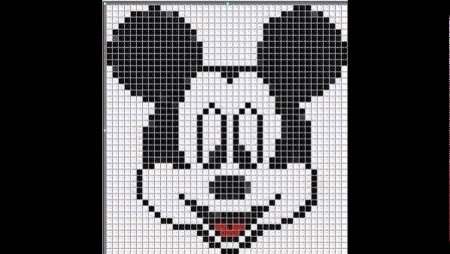 Титан по клеточкам рисовать