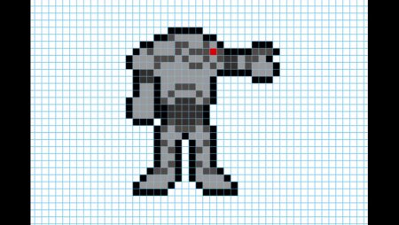 Медов рисуем по клеточкам удивительная Вырастайка