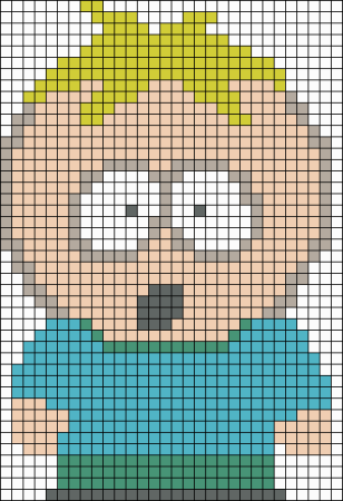 Южный парк по клеточкам