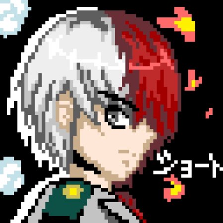 Pixel anime Тодороки