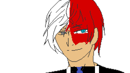 Pixel Art Тодороки шото