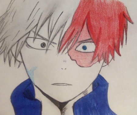 Тодороки шото в пикселях