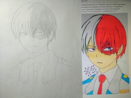 Тодороки шото по клеточкам