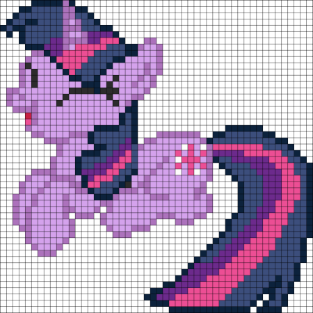 Майнкрафт пони Твайлайт