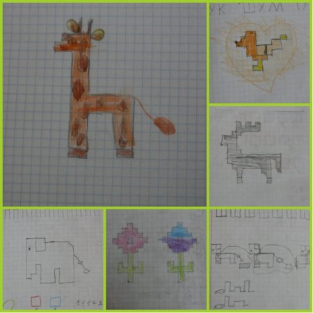 Графический диктант жрав
