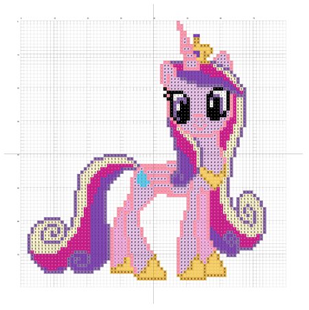 Вышивка крестом my little Pony