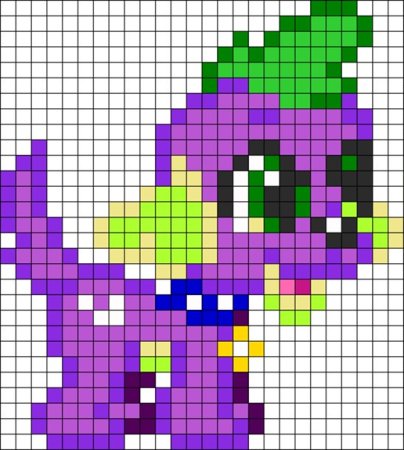 Искорка по клеточкам