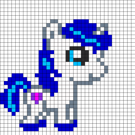 Пони в клеточку