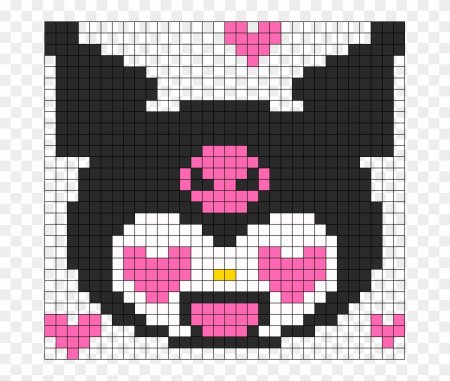 Hello Kitty из бисера схема