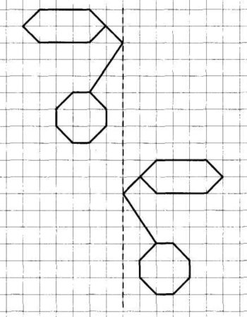 Симметричное рисование по клеткам