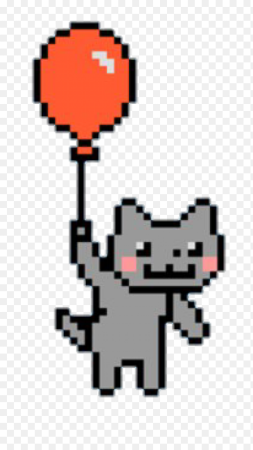 Котенок пиксель