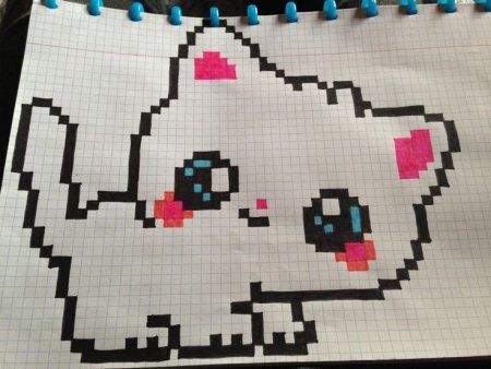 Вышивка крестом котенок Гав