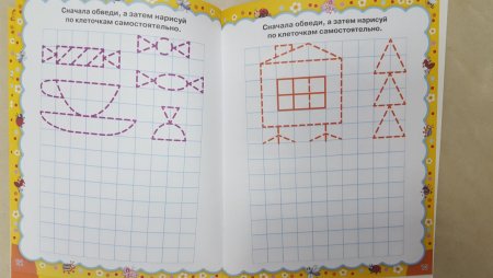 Рисунок по клеточкам для детей