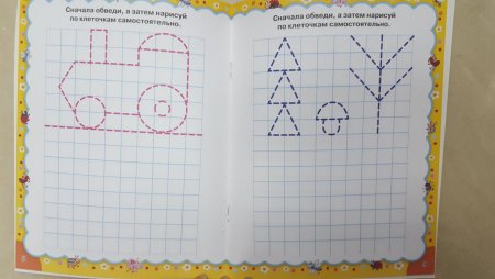 Рисунки по клеточкам схемы