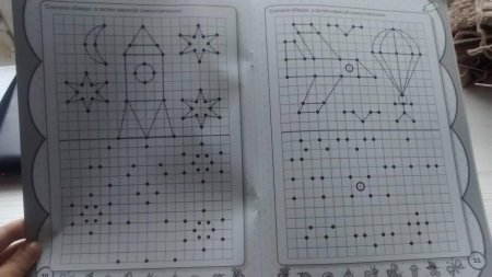 Рисунки по клеточкам в тетради красивые