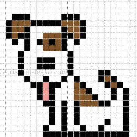 Животные по клеткам легкие