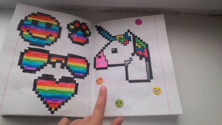 Идеи для личного дневника в клеточку оформление