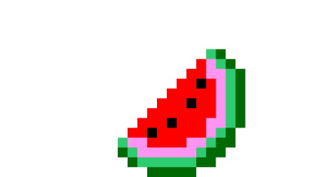 Лёгкие рисунки по клеточкам фрукты