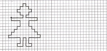 Графические узоры по клеточкам