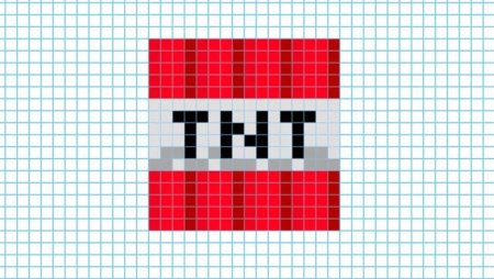 Картинки по клеточкам майнкрафт
