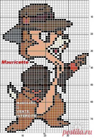 Вышивка крестом Диснеевские принцессы Жасмин