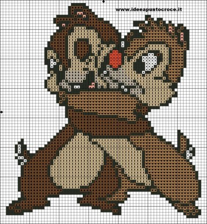 Вышивка Диснеевские герои