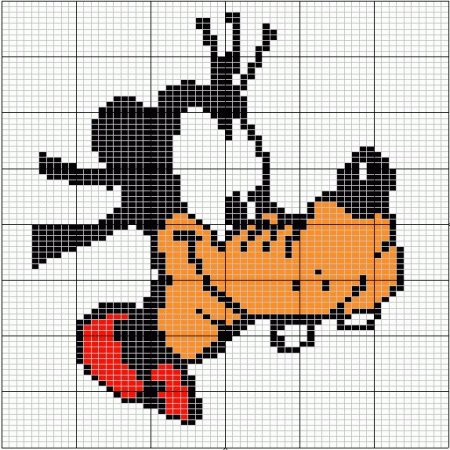 Пиксельные рисунки для вязания