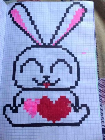 Заяц в клеточку