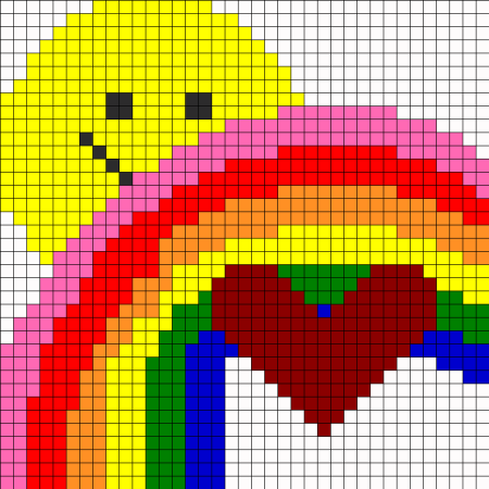 Пиксельная Радуга