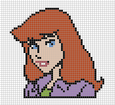 Рисунки в клеточку