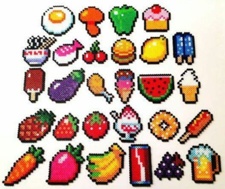 Рисование по клеточкам сладости