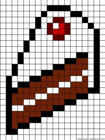 Рисование по клеточкам сладости