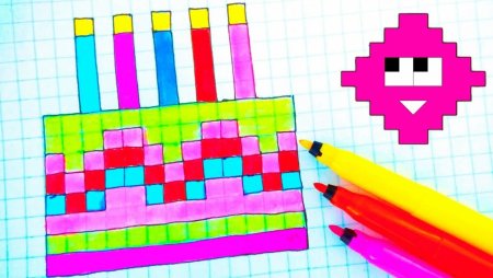 Тортик по клеточкам