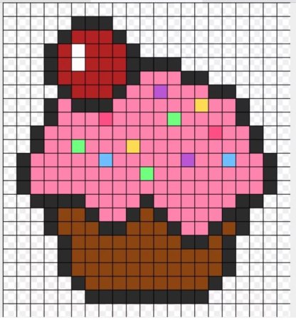 Рисунки по клеточкам маленькие