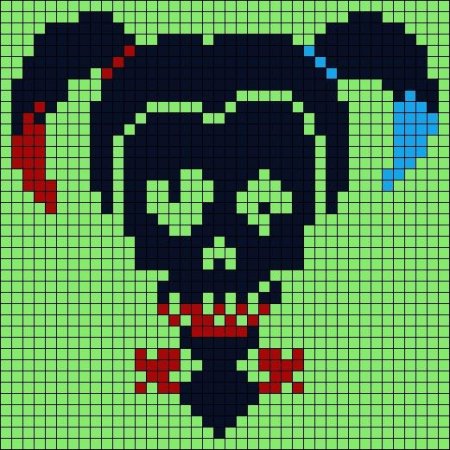 Джокер по клеточкам в тетради