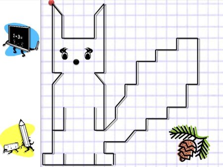 Рисунки по клеточкам