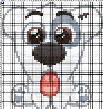 Стикеры по клеткам