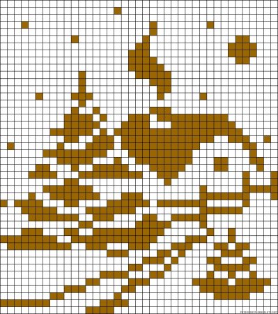 Новогодние узоры для вязания