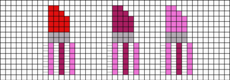 Рисунки поклеиочкам косметика