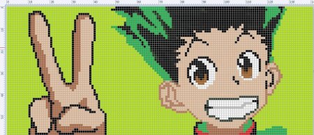 Вышивка аниме Хантер