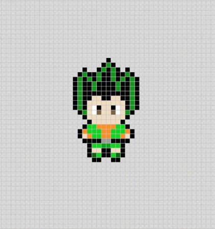 Хантер х Хантер вышивка