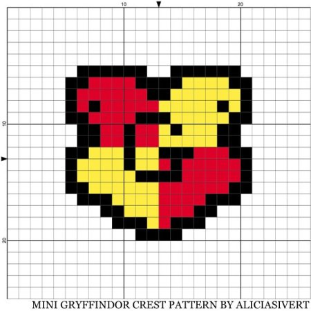 Гриффиндор по клеточкам