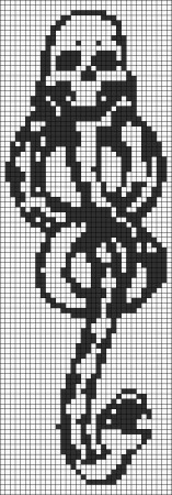 Гарри Поттер по клеточкам