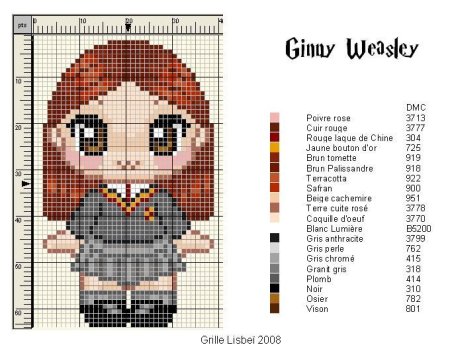 Вышивка крестиком Гарри Поттер схемы