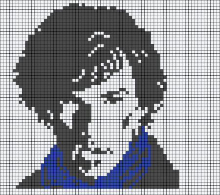 Вышивка крестом Бенедикт Камбербэтч