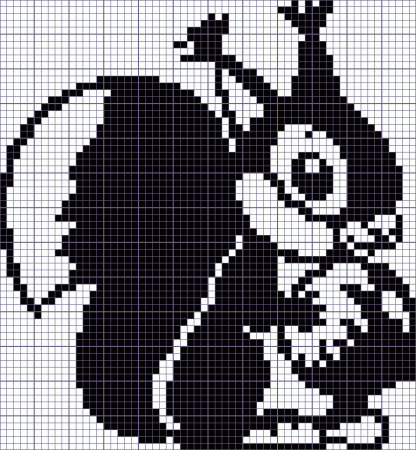 Схемы для вывязывания рисунков