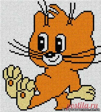 Детские узоры для вышивки крестом