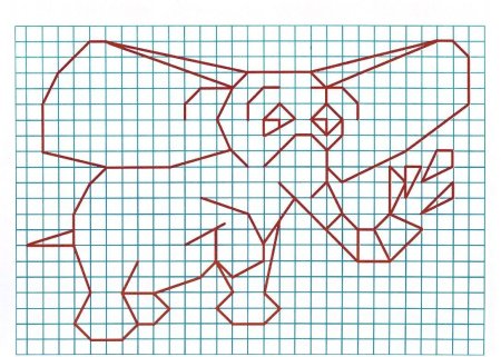 Чертеж по клеткам