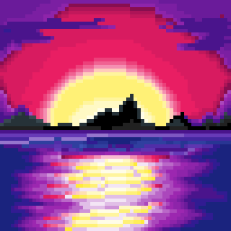 Картины из пикселей