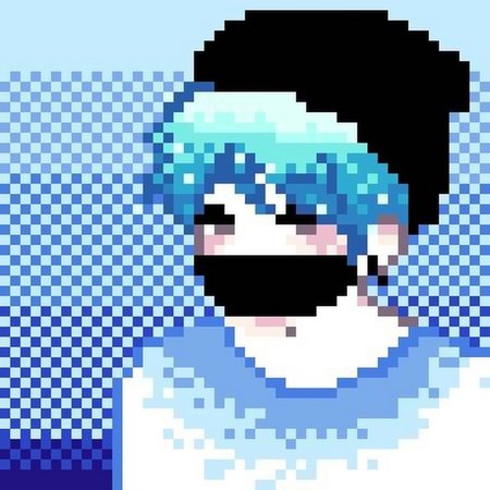 Рисование по клеточкам BTS